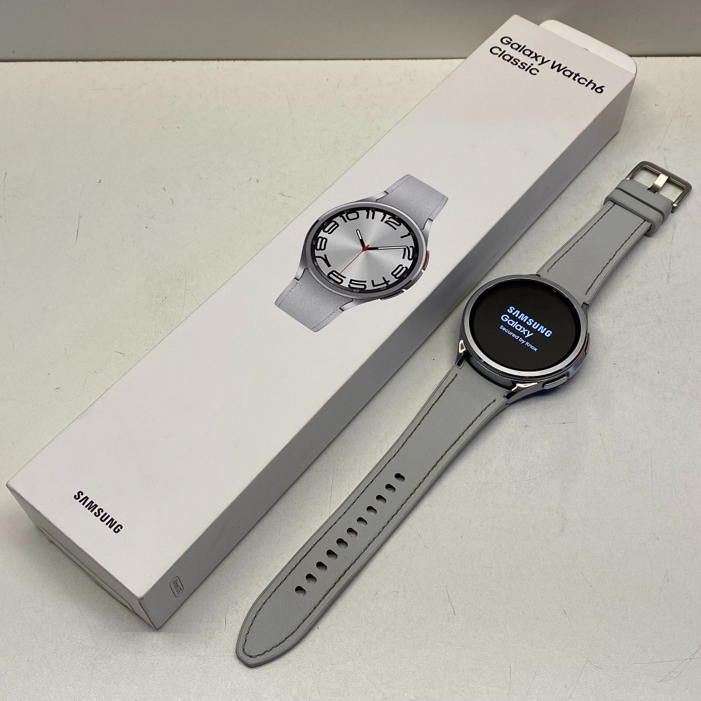 Pre-owned Samsung Galaxy Watch6 Classic 47mm Model SM-R965F in Silver ...